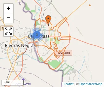 Area schools map